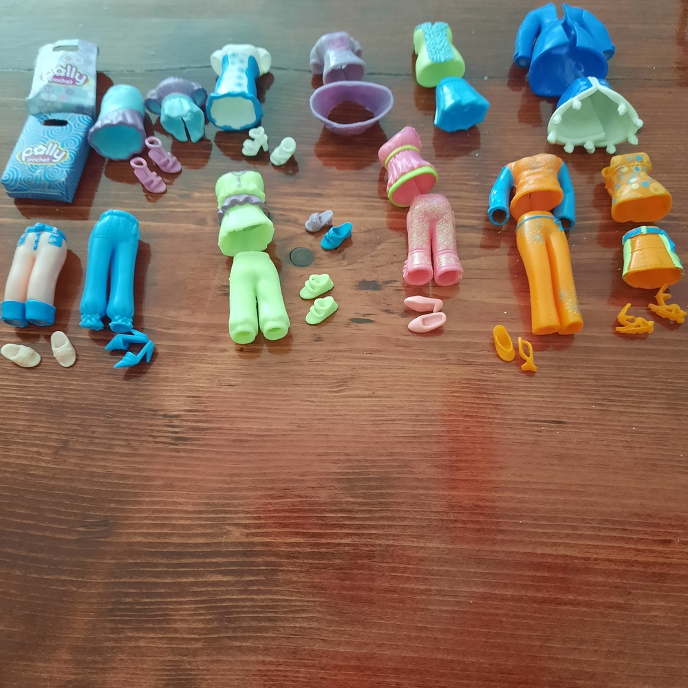 Fashion Mix & Match Sets For Polly Pocket Dolls- Multicolor